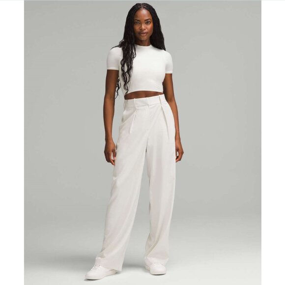 lululemon athletica White Wide-Leg Trousers - Picture 2 of 8